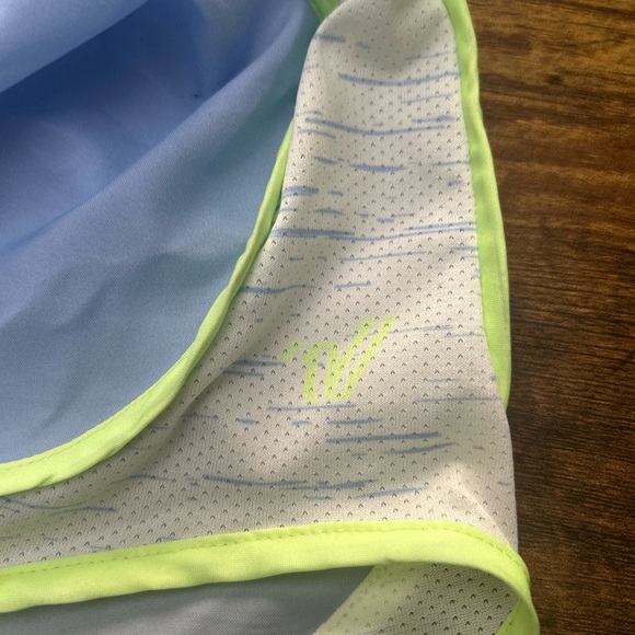 Varsity Spirit Light Blue Women's Athletic Cheer Dance Shorts Size Large - Picture 4 of 5